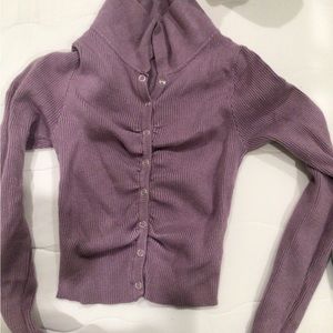 PacSun gathered polo top